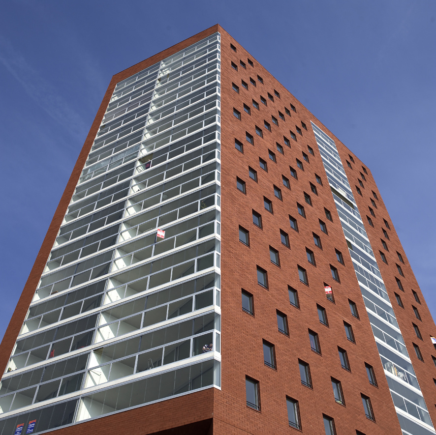 Small and large structures can be built from the addition of bricks, one at a time