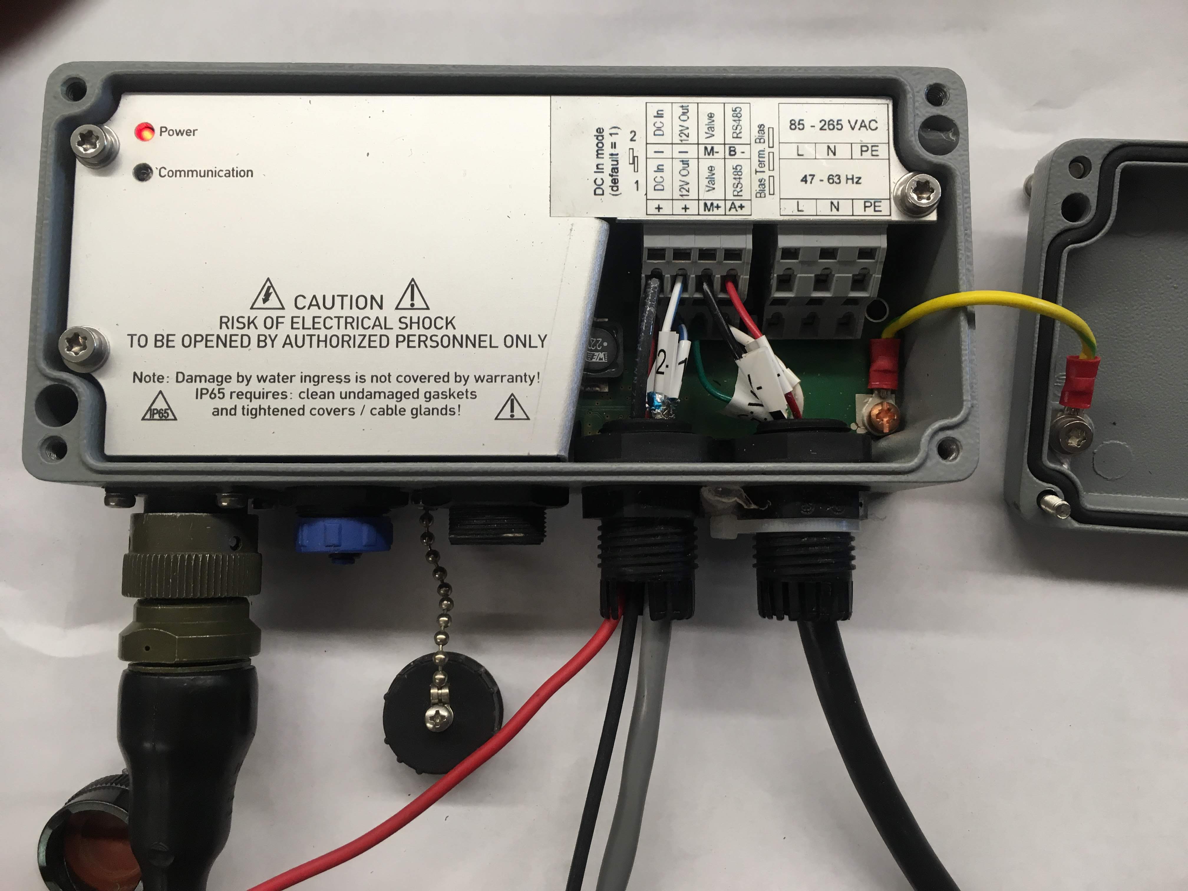 picture of the connecting capabilities inside the Con::nect Box